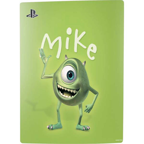 Disney Monsters Inc. Mike Portrait PS5 Console Skin